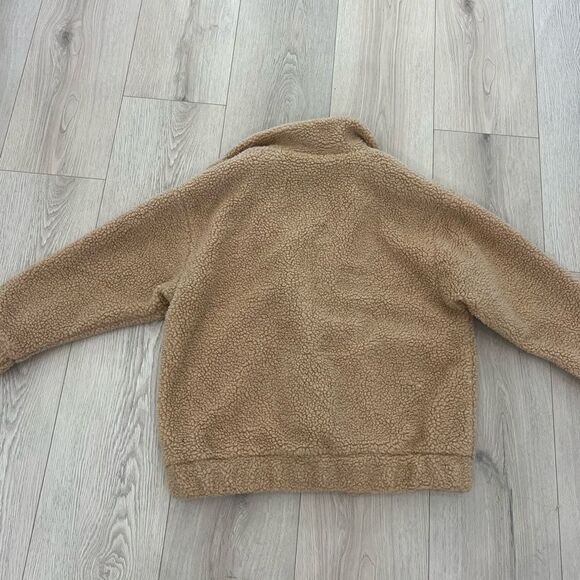 I.AM.GIA tan yellow Sherpa jacket size extra small women’s faux fur coat - Picture 4 of 5